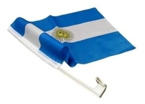 Imagen 2 de 9 de Combo Bandera Argentina Para Auto X 100 Unidades Mayorista