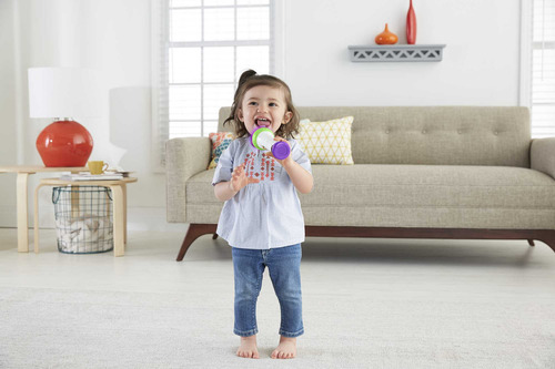 Juguete Para Bebés Fisher-price Micrófono Graba Y Canta