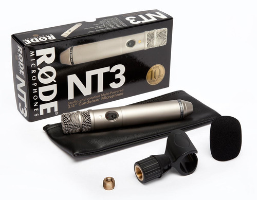 Rode Nt3 Microfono Condenser Estudio Vivo