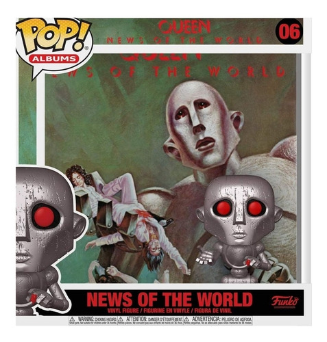 Funko Pop! Albums: Queen - News Of The World #06 