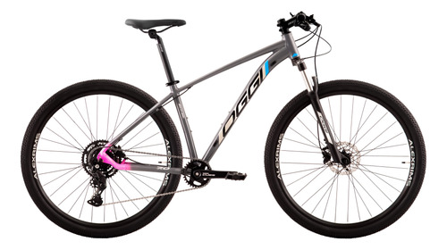 Bicicleta 29 Oggi Big Wheel 7.0 2024 Cues 9v Grafite/rosa