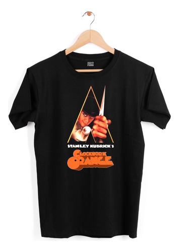 Playera Hombre - Naranja Mecánica Película 70s 