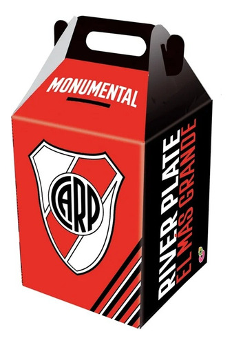 Cajita Feliz Sorpresa River Plate Pack X 6 Un