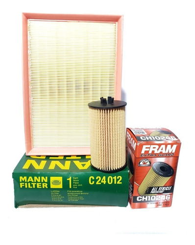 Kit De Filtros Aceite Fram Y Aire Mann Filter Trax 1.8 14-17