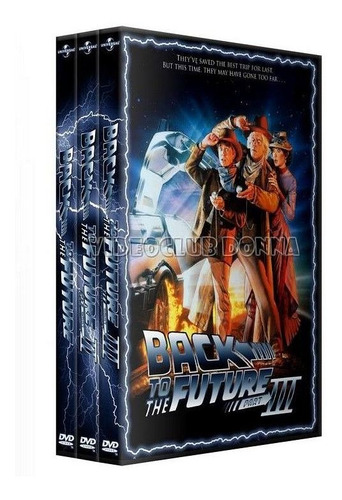 Back To The Future Saga Completa 3 Dvd Colección Latino