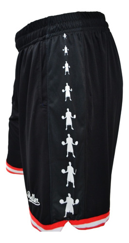 Short Basketball Con Bolsillos Baller Brand Vertical