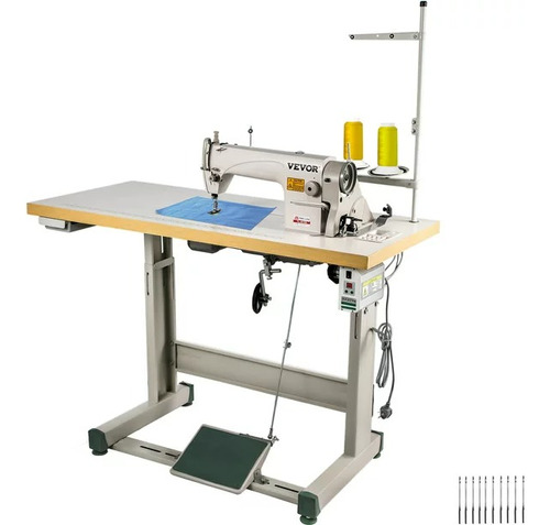 Máquina De Coser Industrial Vevor Ddl8700 Con Mesa