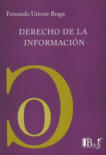 Libro Derecho De La Información