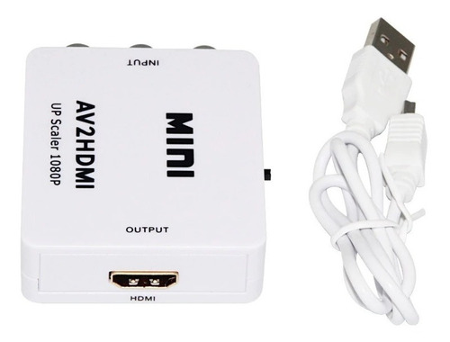 Convertidor Señal Rca A Hdmi Audio Y Video