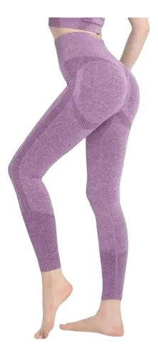 Sem Costura Cintura Larga Legging Esportiva