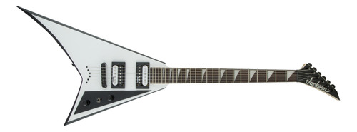 Jackson Rhoads Js32t - White With Black Bevels