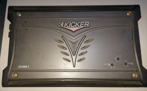 Amplificador Planta Kicker Monoblock Zx1000.1 Usado