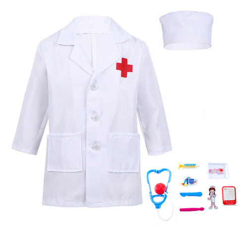 Disfraces De Cosplay De Spa Veterinario Para Niños, Uniforme