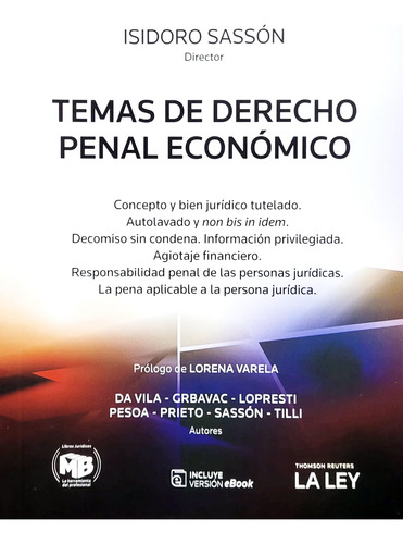 Temas De Derecho Penal Económico - Sassón
