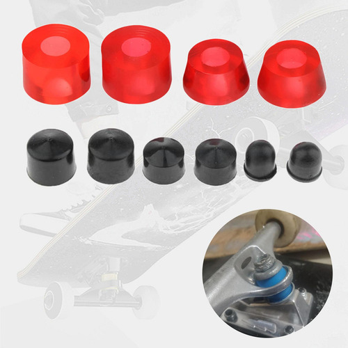 Vg 3 Kit De Bucha De Skate Para Caminhão Pu De Vermelho