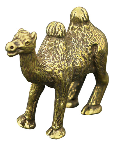 .. Escultura En Miniatura Con Forma De Camello De Cobre