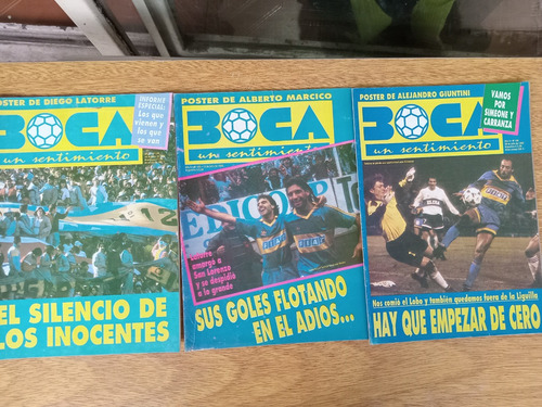 Revista Boca Un Sentimiento Precio X Unidad A Eleccion P3