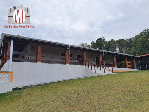 Imagem 14 de 30 de Linda Chácara Com 03 Dormitórios, Riacho, Piscina, Campinho, À Venda, 3000 M² Por R$ 900.000 - Zona Rural - Pinhalzinho/sp - Ch0787