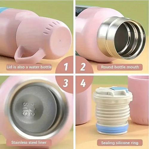 Termo Capacidad 700ml Térmico Para Bebidas Frías Y Caliente