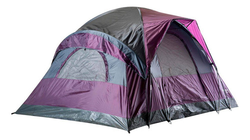 Carpa 6 Personas Reforzada Doble Techo Camping Premium