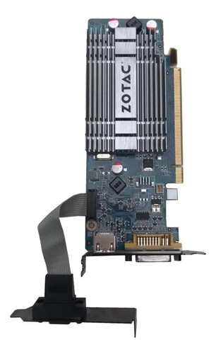 Placa De Vídeo Zotac Gforce 512mb 64bit Ddr3 Vga Dvi Hdmi (Usado)