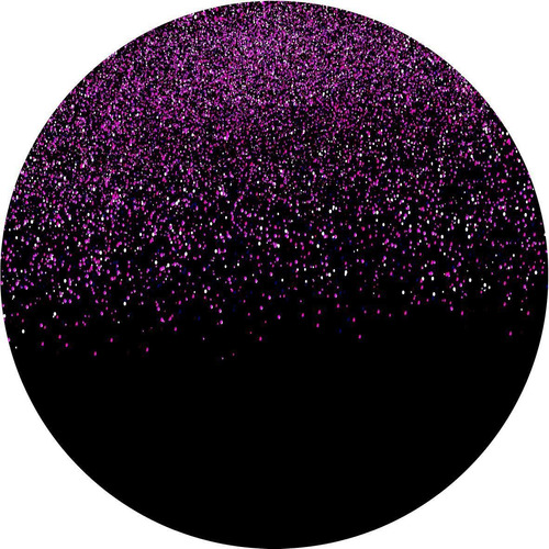 Painel Redondo Sublimado 3d Glitter Em Tecido 1,50m Glt03