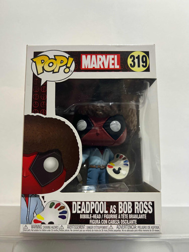 Deadpool As Bob Ross Funko Pop Marvel