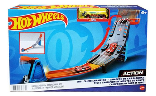 Hot Weels Action Hill Climb Champion Mattel 