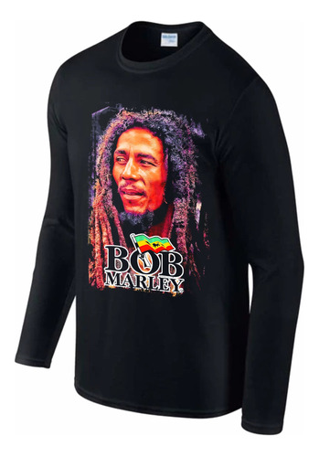 Playera Bob Marley, 100% Algodón 05 M/l