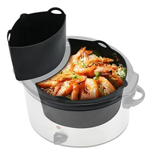 Forro Silicona Para Olla Lenta, Crock-pot 7-8 Qt. Reutilizab