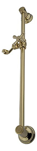 Barra De Ducha Kingston Brass Ksx3522sg, Latón Pulido 24 X