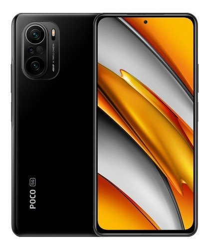 Imagen 1 de 4 de Xiaomi Poco F3 5G Dual SIM 256 GB negro nocturno 8 GB RAM