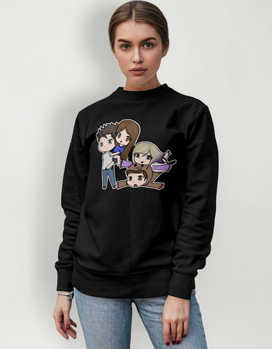 Poleron Tipo Polo Lyna Dani Meli Y Agus Team Anormal Roblox Youtuber Algodon 100%