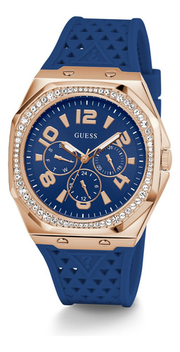 Reloj Guess Para Mujer Zest Color Azul