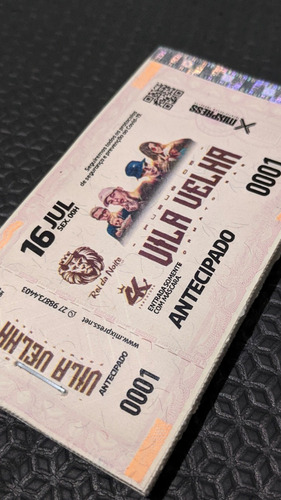 Imagem 2 de 3 de Ingresso Impressão Colorida Simples . 500 Unids