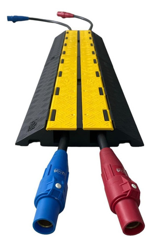 3 Calha De Fio 2 Vias 30x30 - Protetor De Cabos Para Evento