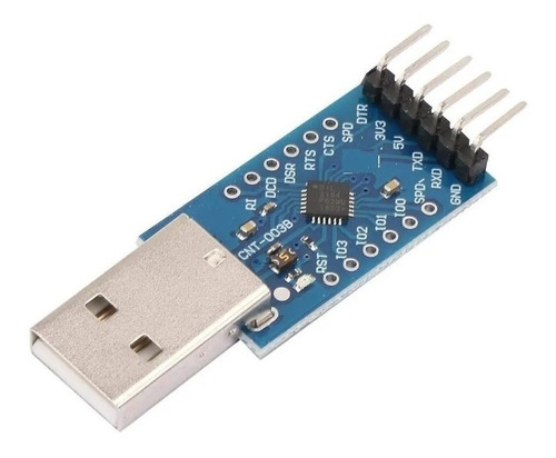 Adaptador Convertidor Usb A Ttl Uart Cp2104 6 Pines Arduino 