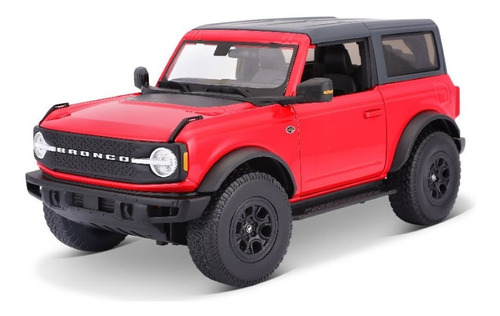 Carrinho De Ferro Ford Bronco Wildtrak 1/18 Maisto