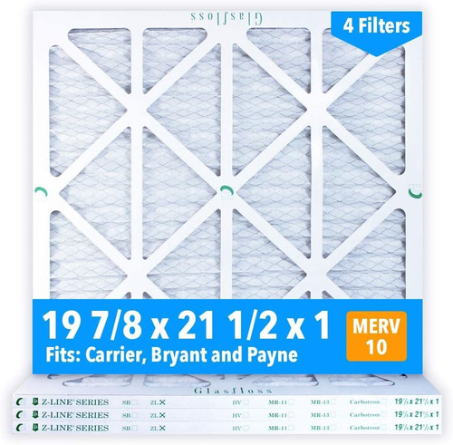 Glasfloss 19   7/8 X 21   1/2 X 1 Merv 10 Filtros De