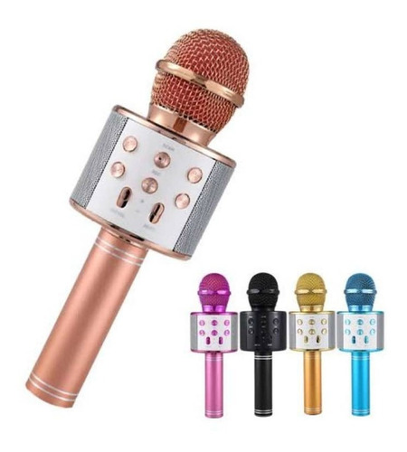 Micrófono Parlante Karaoke Bluetooth