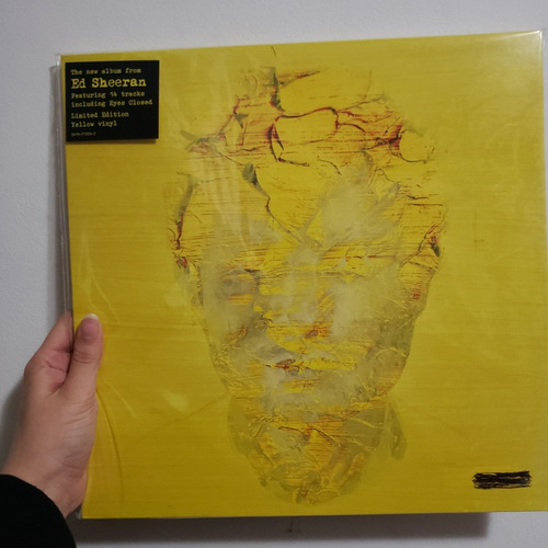 Ed Sheeran Subtract Vinilo Amarillo Limited Edition