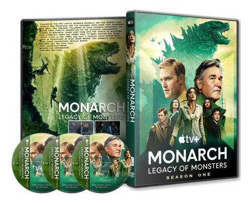 Monarch Legacy Of Monsters Serie En Dvd Completa Latino