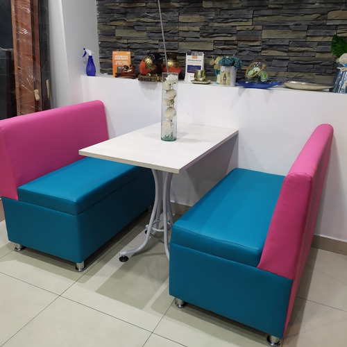 Imagen 6 de 6 de Butacas Restaurante Puffs Diferentes Colores