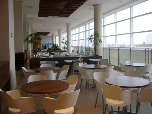 Loja Pronta Para Sua Empresa No The Blue Offices Mall Em Santos/sp - Praça De Alimentação Com 38 M² - Lo0025