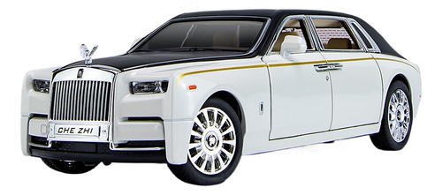 1:24 Rolls Royce Simulación Model Metal Hop White Toys [u]