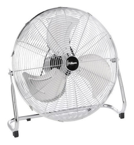 Turbo Ventilador Liliana Vtfm18 Cromado 3 Aspas 18 Pulgadas