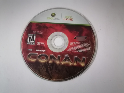 Conan Xbox 360