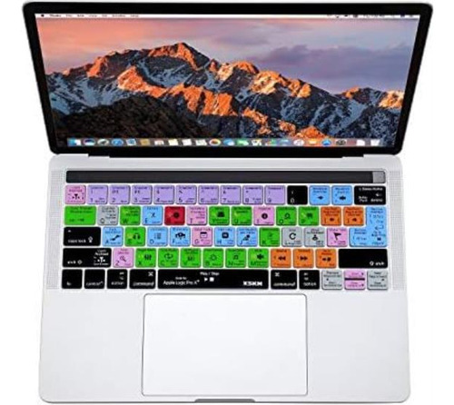 Xskn Mac Logic Pro X Acceso Directo En Inglés Diseño De Tecl