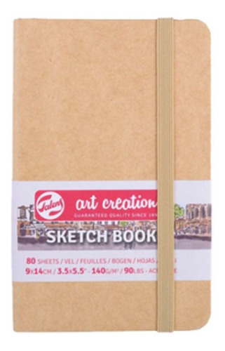 Libreta Art Creation Kraft 9x14cm 140gr 80hjas.