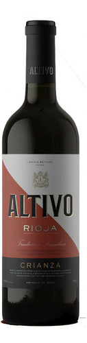 Vinho Espanhol Altivo Rioja Crianza 750ml